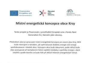 Tento projekt je financován z prostředků Evropské unie z fondu Next Generation EU, Národní plán obnovy.